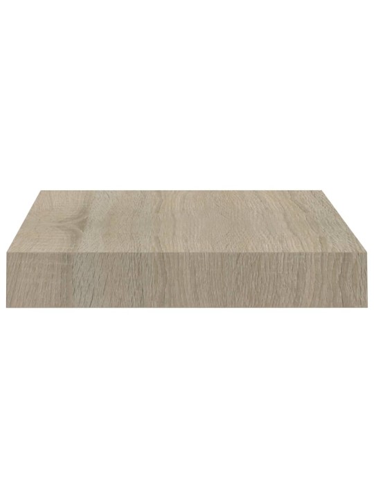 Sienas plaukti, 2 gab., ozolkoka krāsā, 23x23,5x3,8 cm, mdf