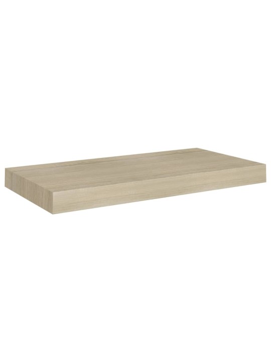 Sienas plaukts, ozolkoka krāsā, 50x23x3,8 cm, mdf