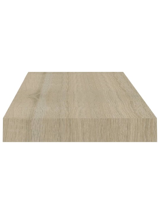 Sienas plaukts, ozolkoka krāsā, 50x23x3,8 cm, mdf
