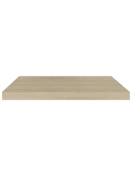 Sienas plaukts, ozolkoka krāsā, 60x23,5x3,8 cm, mdf