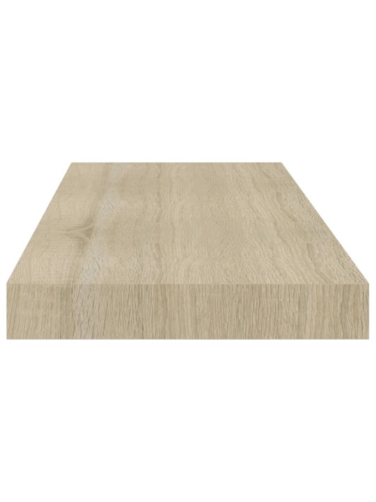Sienas plaukts, ozolkoka krāsā, 60x23,5x3,8 cm, mdf
