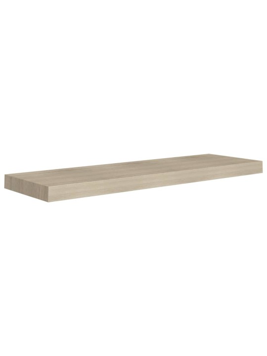 Sienas plaukts, ozolkoka krāsā, 80x23,5x3,8 cm, mdf