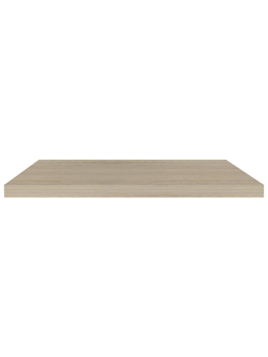 Sienas plaukts, ozolkoka krāsā, 80x23,5x3,8 cm, mdf