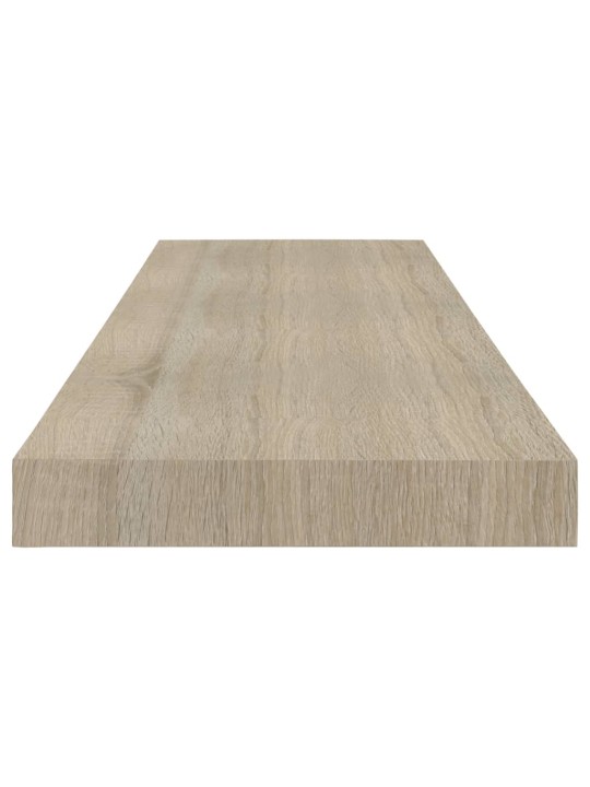 Sienas plaukts, ozolkoka krāsā, 80x23,5x3,8 cm, mdf