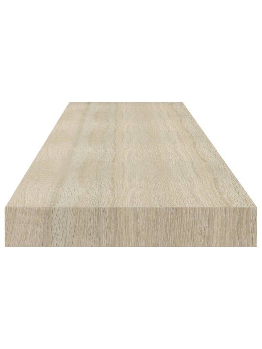 Sienas plaukts, ozolkoka krāsā, 90x23,5x3,8 cm, mdf