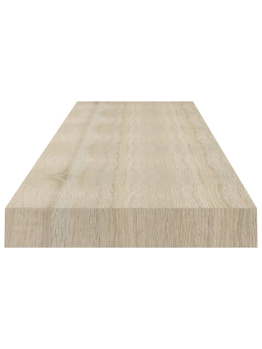 Sienas plaukts, ozolkoka krāsā, 120x23,5x3,8 cm, mdf