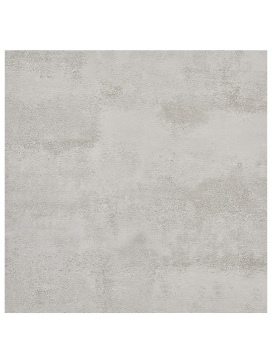 grīdas flīzes, 55 gab., pašlīmējošas, 5,11 m², pvc, pelēkas