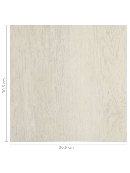 Grīdas flīzes, 55 gab., pašlīmējošas, 5,11 m², pvc, bēšas