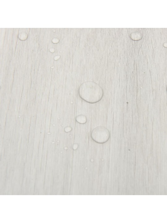 Grīdas flīzes, 55 gab., pašlīmējošas, 5,11 m², pvc, krēmkrāsā