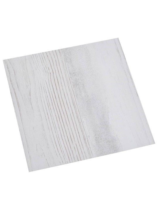 Grīdas flīzes, 55 gab., pašlīmējošas, 5,11 m², pvc, pelēkas