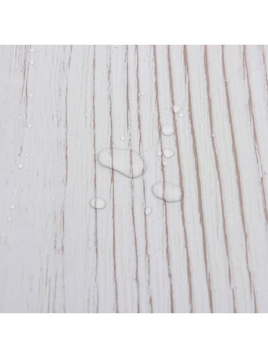 Grīdas flīzes, 55 gab., pašlīmējošas, 5,11 m², pvc, pelēkas