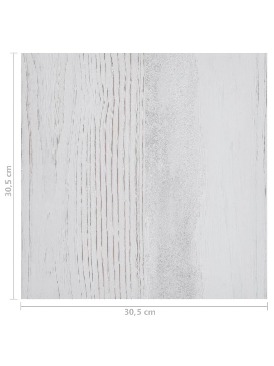 Grīdas flīzes, 55 gab., pašlīmējošas, 5,11 m², pvc, pelēkas