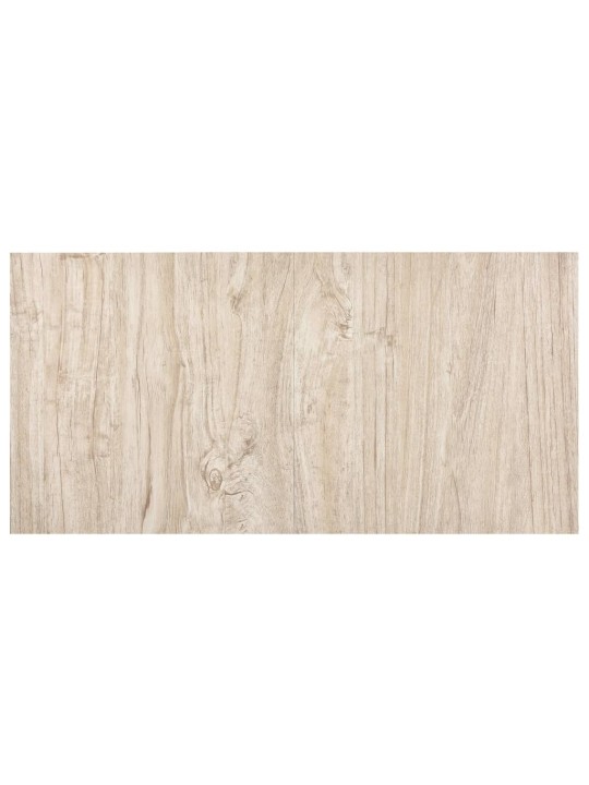 Grīdas flīzes, 55 gab., pašlīmējošas, 5,11 m², pvc, brūnas