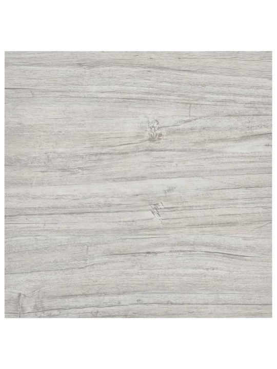 Grīdas flīzes, 55 gab., pašlīmējošas, 5,11 m², pvc, pelēkas