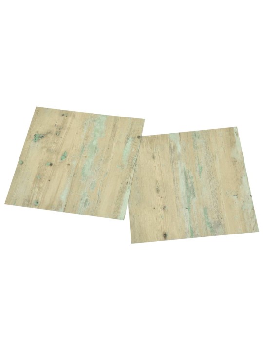 Grīdas flīzes, 55 gab., pašlīmējošas, 5,11 m², pvc, brūnas