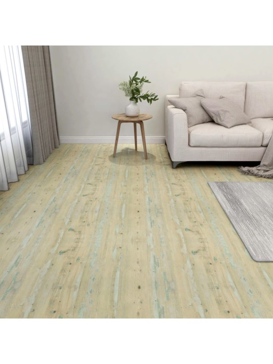Grīdas flīzes, 55 gab., pašlīmējošas, 5,11 m², pvc, brūnas