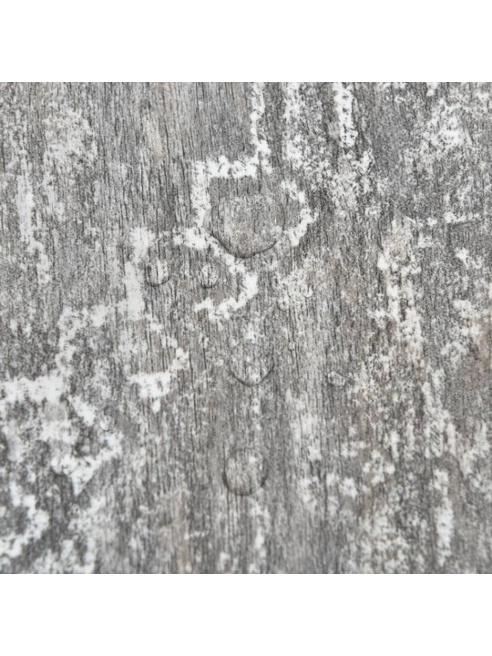 Grīdas flīzes, 55 gab., pašlīmējošas, 5,11 m², pvc, pelēkas