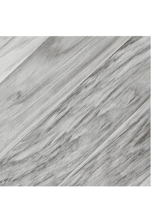 Grīdas flīzes, 55 gab., pašlīmējošas, 5,11 m², pvc, pelēkas