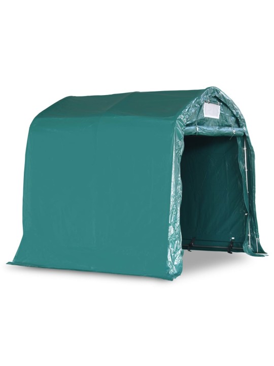 Garāžas telts, pvc, 1,6x2,4 m, zaļa
