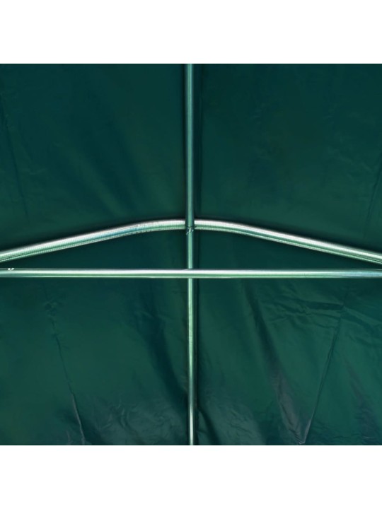 Garāžas telts, pvc, 1,6x2,4 m, zaļa