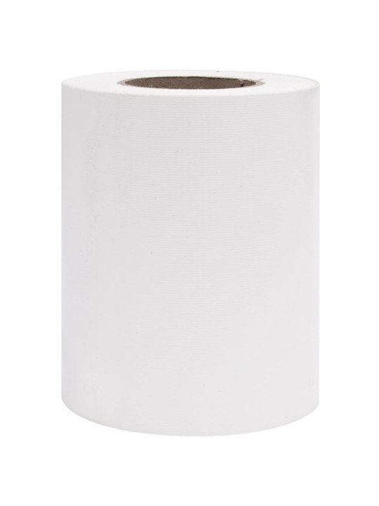 Dārza aizslietnis, pvc, 35x0,19 m, balts