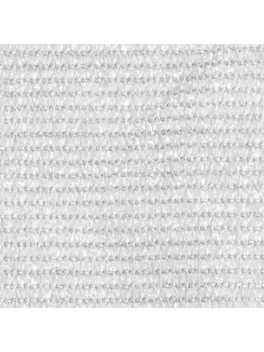 Balkona aizslietnis, 120x400 cm, balts hdpe