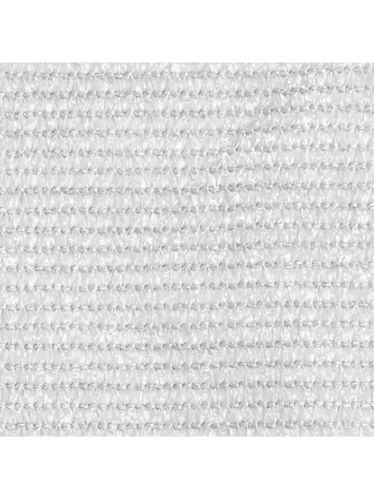 Balkona aizslietnis, 120x600 cm, balts hdpe