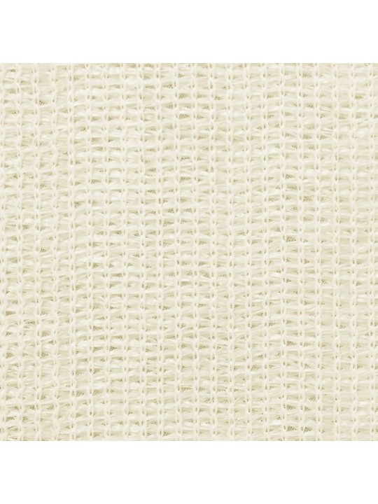 Balkona aizslietnis, 120x500 cm, krēmkrāsas hdpe