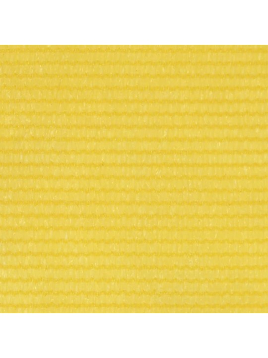 Balkona aizslietnis, 120x500 cm, dzeltens hdpe