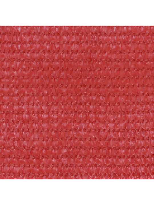 Balkona aizslietnis, 75x300 cm, sarkans hdpe