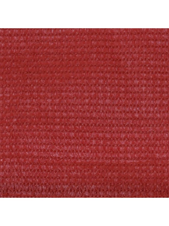 Balkona aizslietnis, 120x600 cm, sarkans HDPE