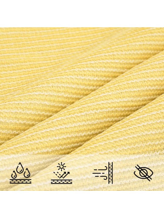 Saulessargs, 160 g/m², bēšs, 2,5x4,5 m, hdpe