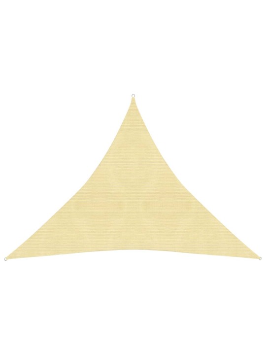 Saulessargs, 160 g/m², bēšs, 4,5x4,5x4,5 m, hdpe