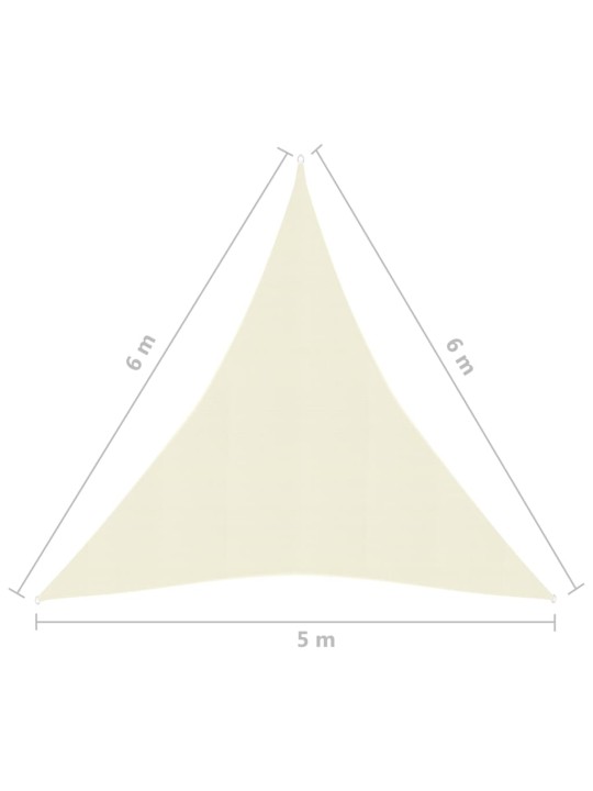 Saulessargs, 160 g/m², krēmkrāsas, 5x6x6 m, hdpe