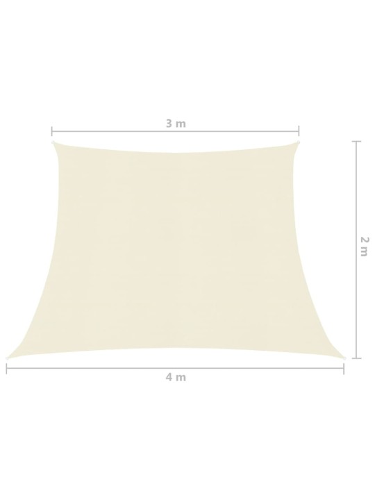 Saulessargs, 160 g/m², krēmkrāsas, 3/4x2 m, hdpe