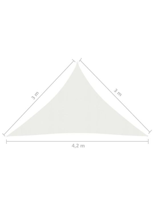 Saulessargs, 160 g/m², balts, 3x3x4,2 m, hdpe