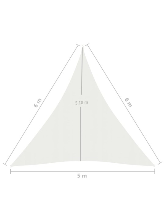 Saulessargs, 160 g/m², balts, 5x6x6 m, hdpe