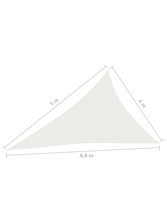 Saulessargs, 160 g/m², balts, 4x5x6,8 m, hdpe