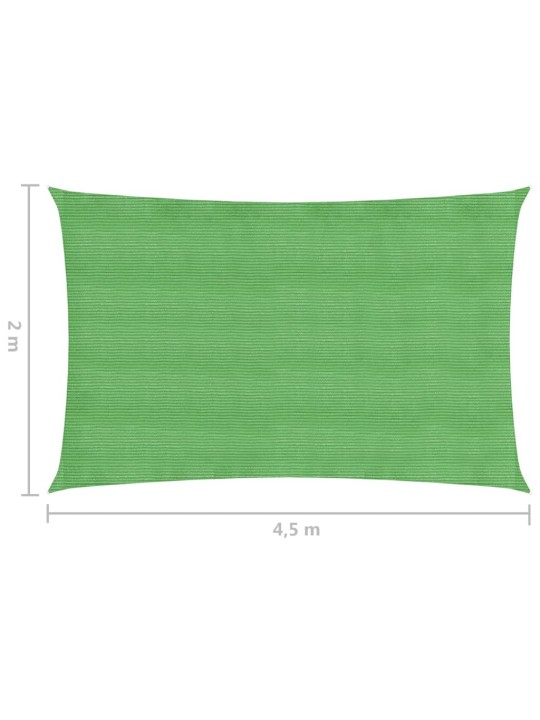 Saulessargs, 160 g/m², gaiši zaļš, 2x4,5 m, hdpe