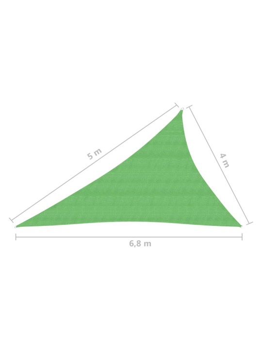 Saulessargs, 160 g/m², gaiši zaļš, 4x5x6,8 m, hdpe