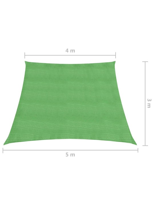 Saulessargs, 160 g/m², gaiši zaļš, 4/5x3 m, hdpe