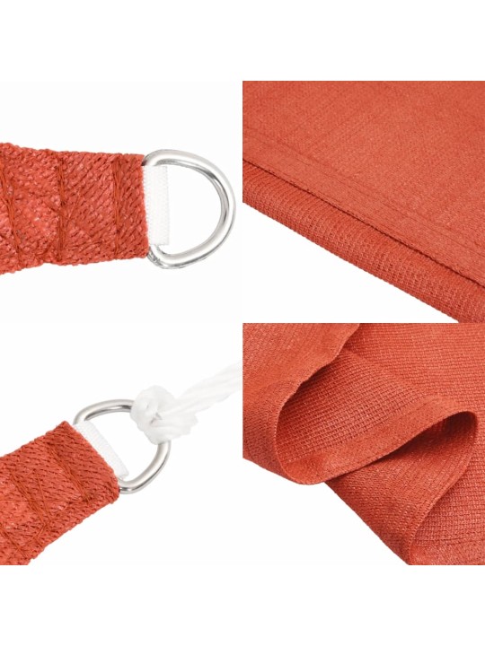 Saulessargs, 160 g/m², sarkanbrūns, 3x6 m, hdpe