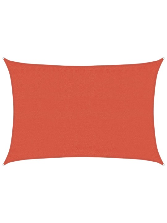 Saulessargs, 160 g/m², taisnstūra, sarkanbrūns, 3,5x4,5 m, hdpe