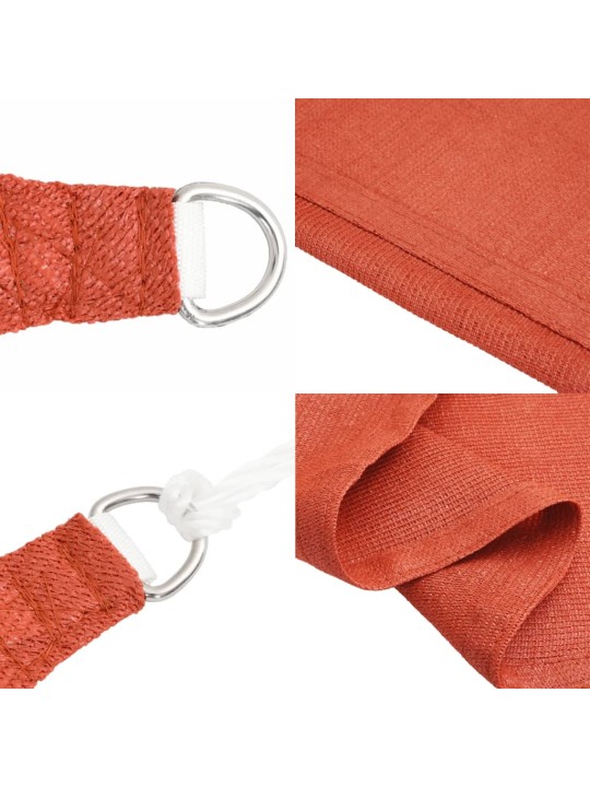 Saulessargs, 160 g/m², taisnstūra, sarkanbrūns, 3,5x4,5 m, hdpe