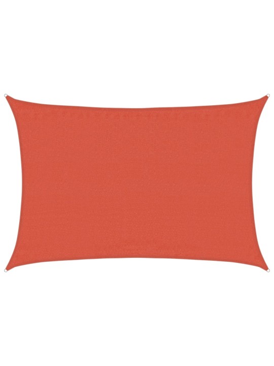 Saulessargs, 160 g/m², taisnstūra, sarkanbrūns, 3,5x5 m, hdpe