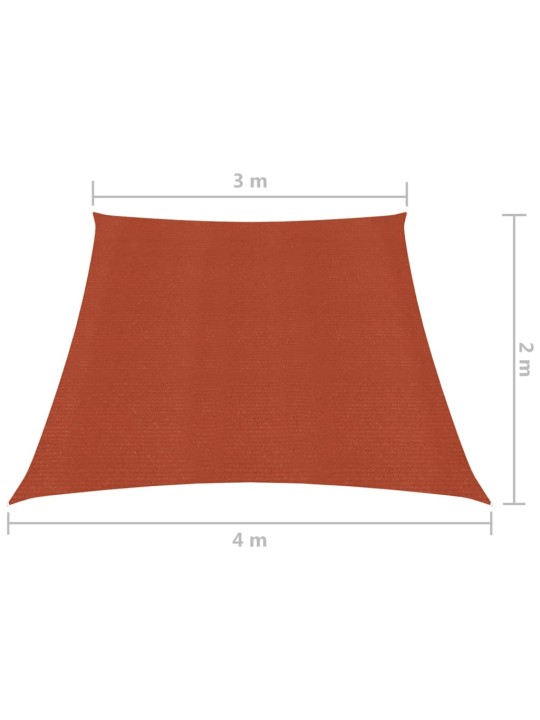 Saulessargs, 160 g/m², sarkanbrūns, 3/4x2 m, hdpe