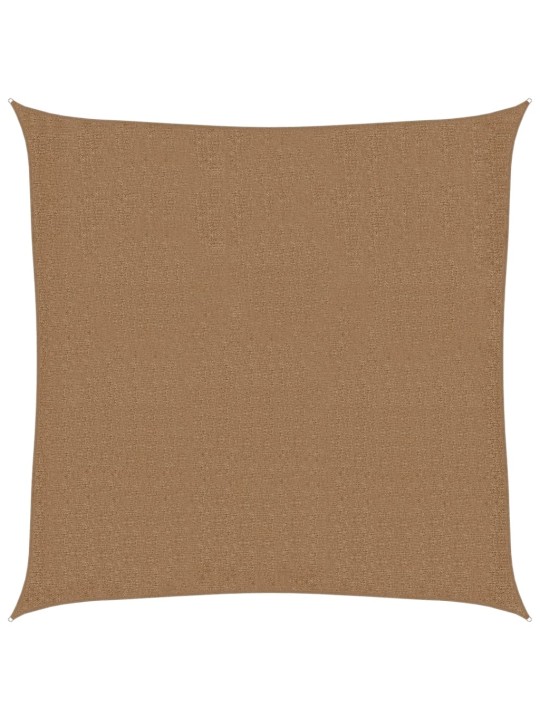 Saulessargs, 160 g/m², pelēkbrūns, 2,5x2,5 m, hdpe