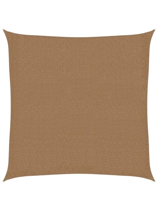 Saulessargs, 160 g/m², pelēkbrūns, 3x3 m, hdpe