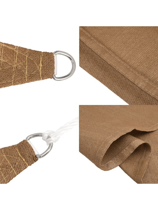 Saulessargs, 160 g/m², pelēkbrūns, 2x2,5 m, hdpe