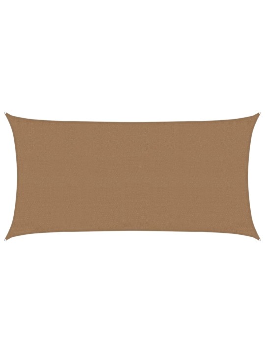Saulessargs, 160 g/m², pelēkbrūns, 3x6 m, hdpe